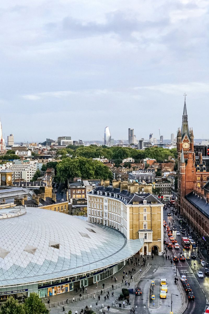 Una vista della zona di King’s Cross, a Londra - Foto: Andrei Ianovskii via Unsplash