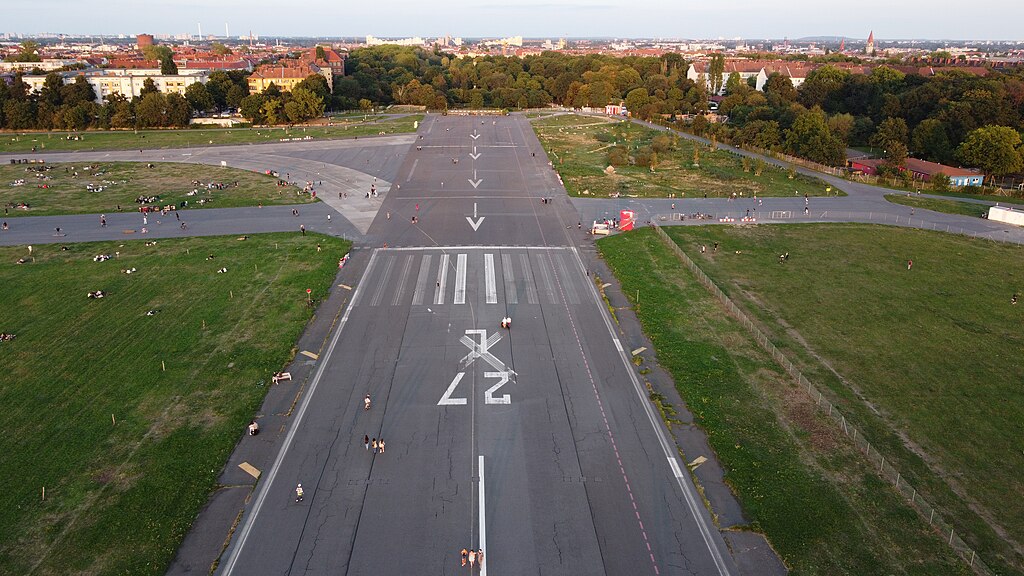 Una vista del parco di Temphelof a Berlino, nel 2022 - Foto: Wikipedia