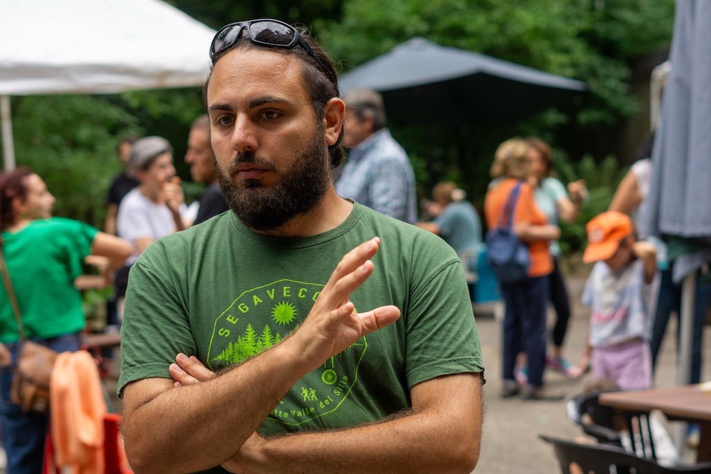 Marco d’Agostino, guida ed educatore ambientale della Cooperativa Madreselva. Foto di Matteo Barsantini