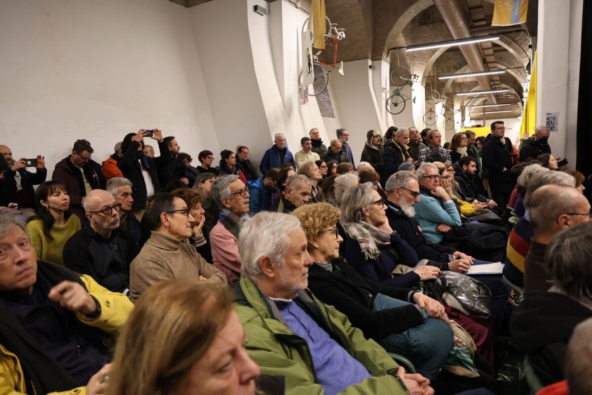 Un’assemblea del Comitato Città 30 per il rilancio dell’iniziativa, 20 gennaio 2026. Foto del Comitato Città 30.